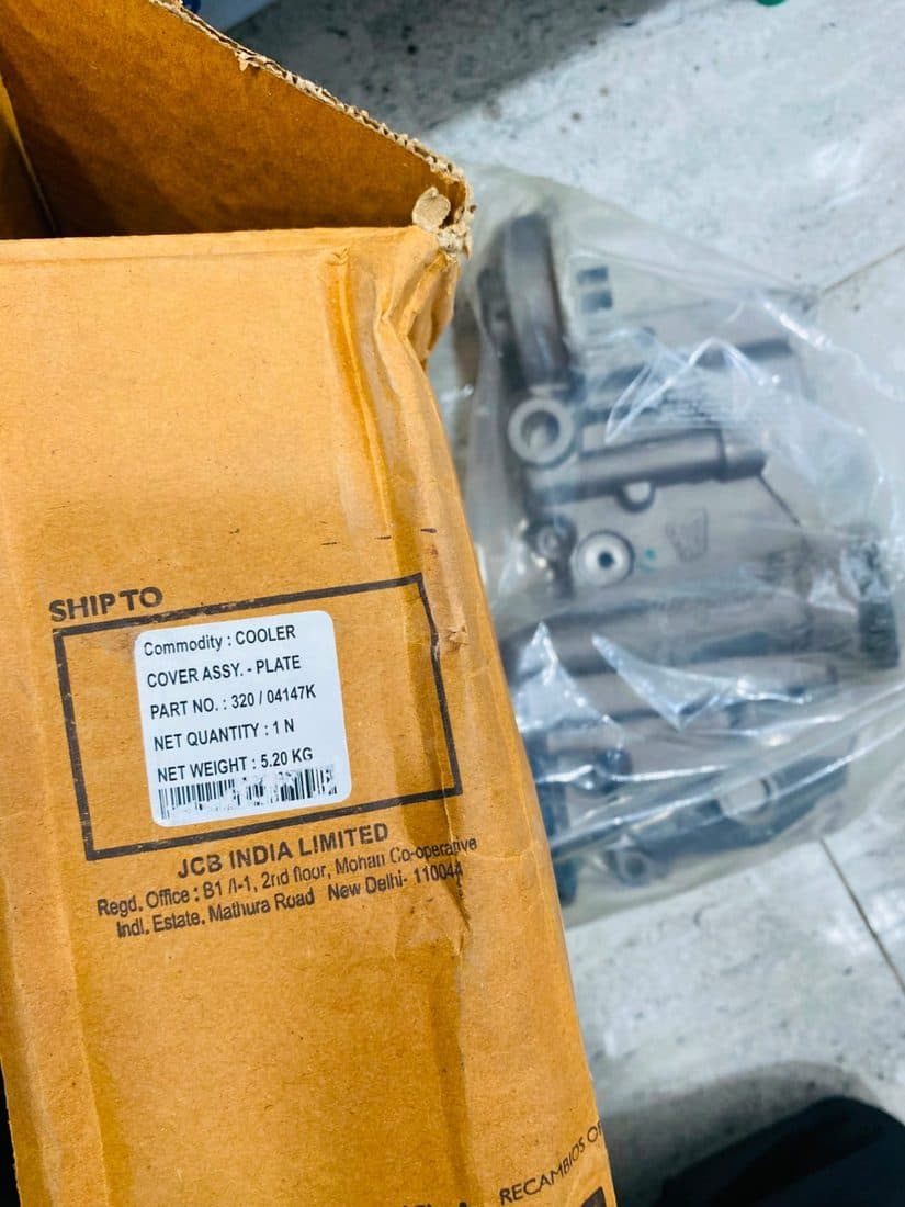 Cooler (old) Cover Assy -plate