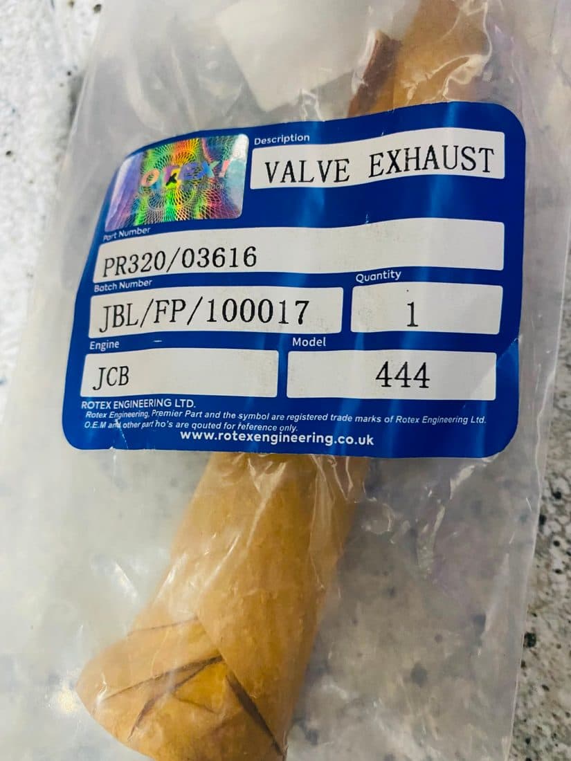 Valve Exhaust Rotex